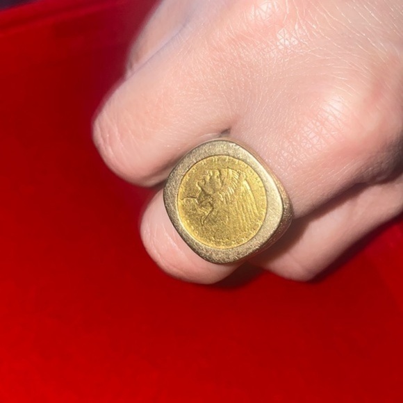 1908 Indian Head Eagle  Gold Coin - USA Coin - Gold Ring - Picture 11 of 12